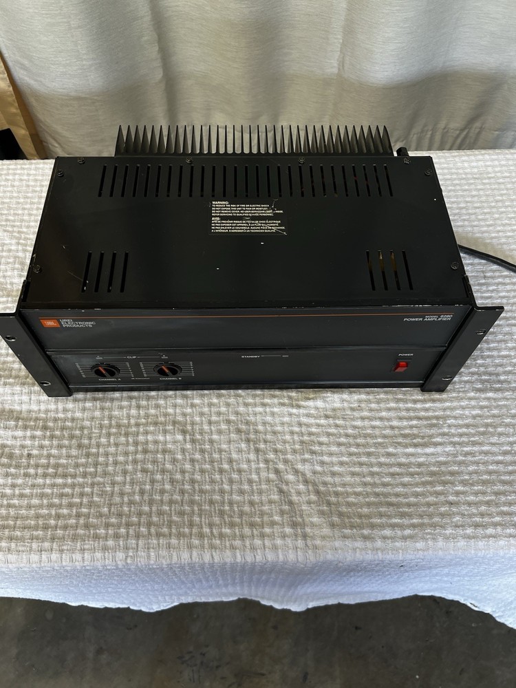 Jbl Urei 6260 Power Amplifier