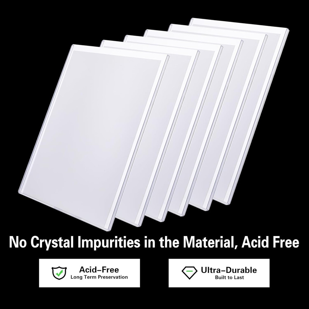 10ct Current Comic Book Toploaders Crystal Clear Holders for Display Storage