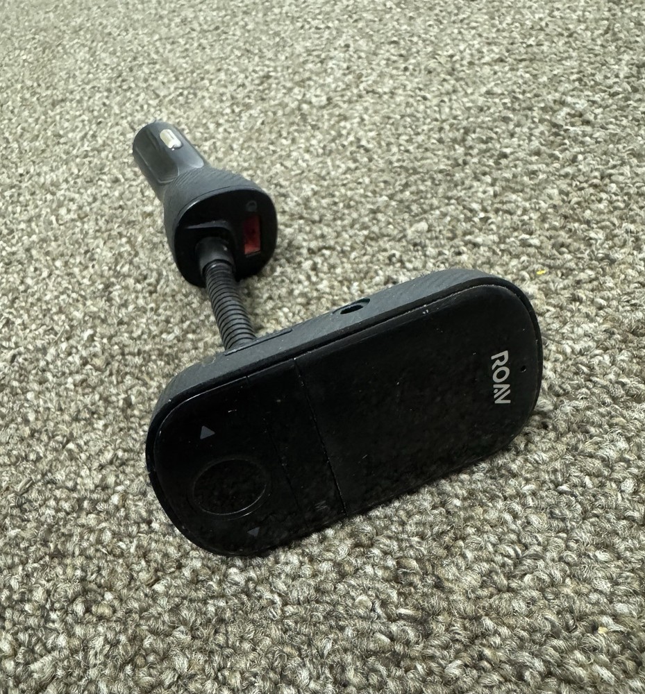 Anker ROAV - SmartCharge F3 FM Transmitter - Black Untested SKU:L