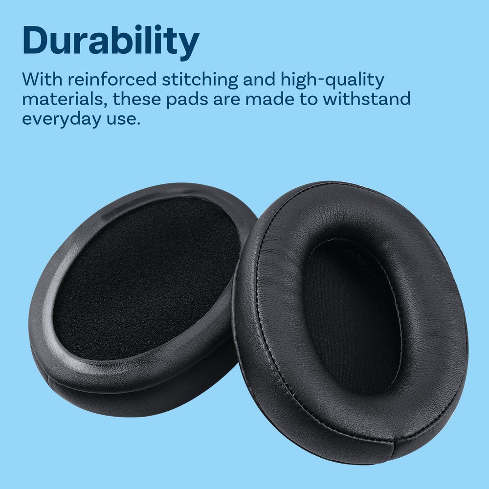 Replacement Ear Pads for HyperX Cloud Stinger/II/Alpha - Memory Foam Black