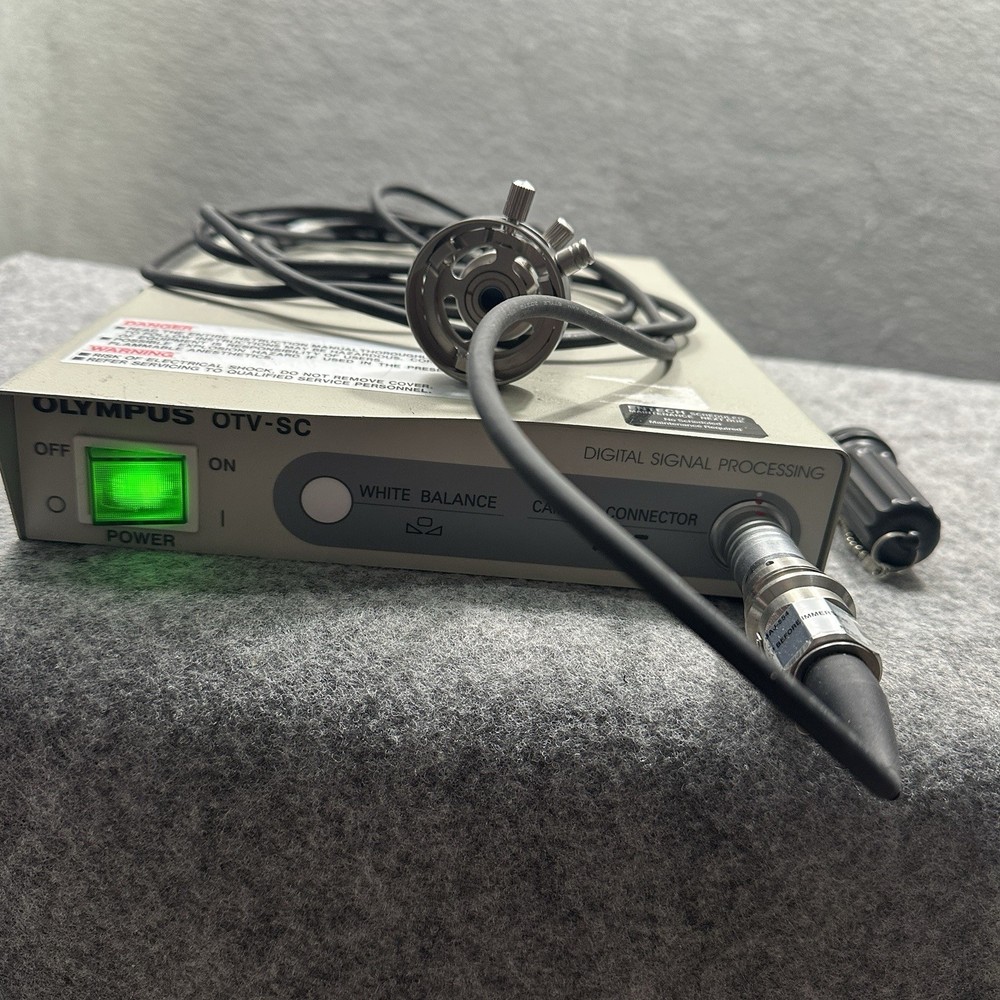 Olympus Laparoscope Camera Head & AR-T10E OTV-SC System MAJ-554 Coupler Bundle