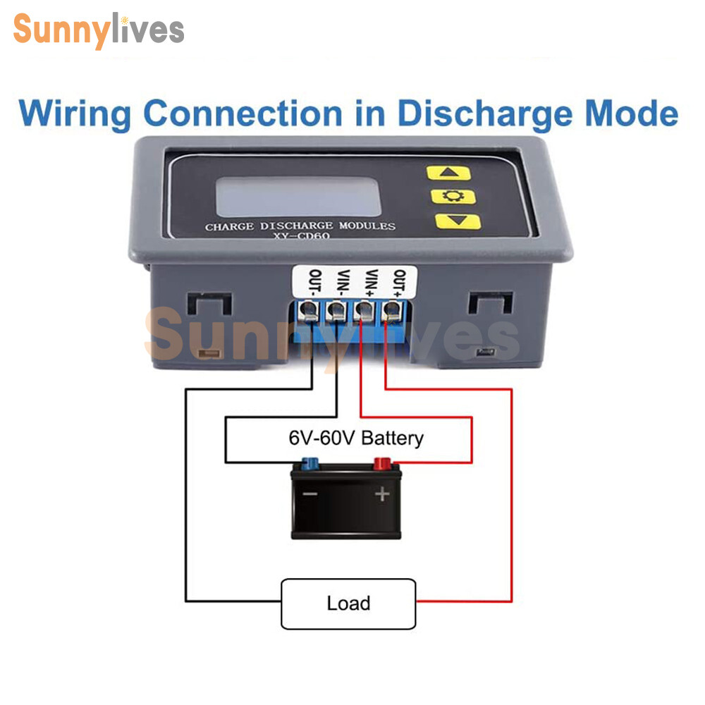 DC 6-60V Solar Battery Charger Controller Module Current Protection Board
