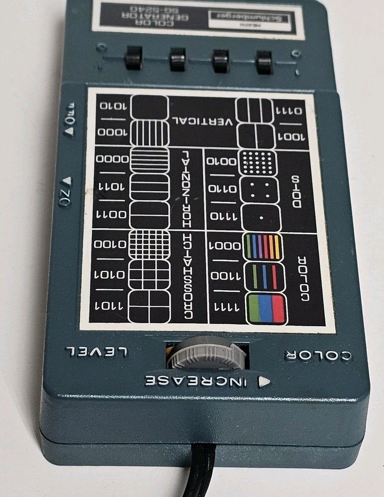 Heath Schlumberger Color Generator SG-5240 - Untested