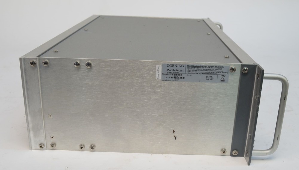 Corning MobileAccess RIU-4 Radio Interface Unit Chassis P.S. Base Unit OCH