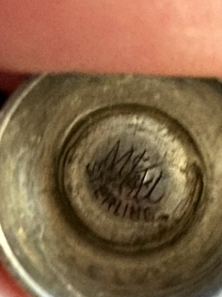 Vintage Sterling Silver Ketcham & McDougall 7 Thimble