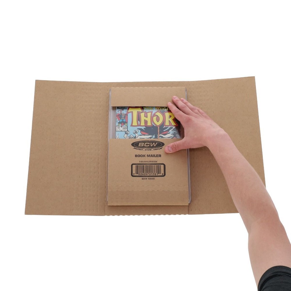 2 BCW Wrap Mailers for Comic Books