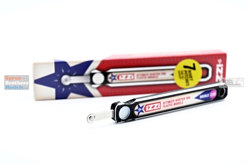 Be iZZi #BI060D Scale Model Riveter .6mm Double For 1/48