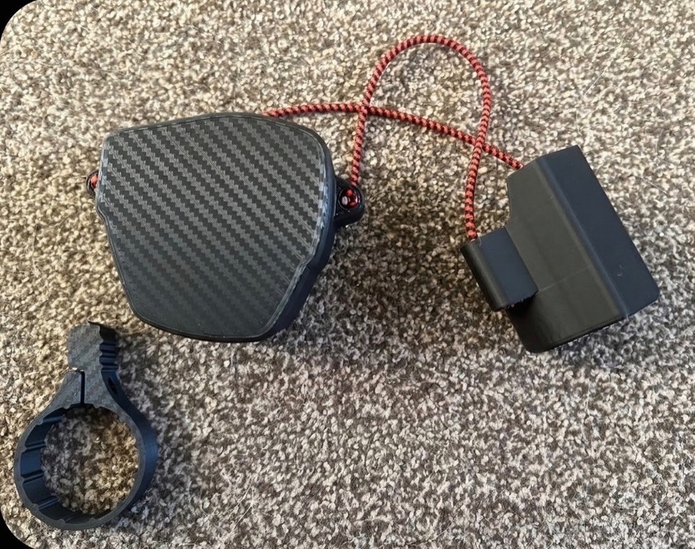 Burris Oracle X Scope Caps 3D Printed and Oracle X Throw Lever Bundle