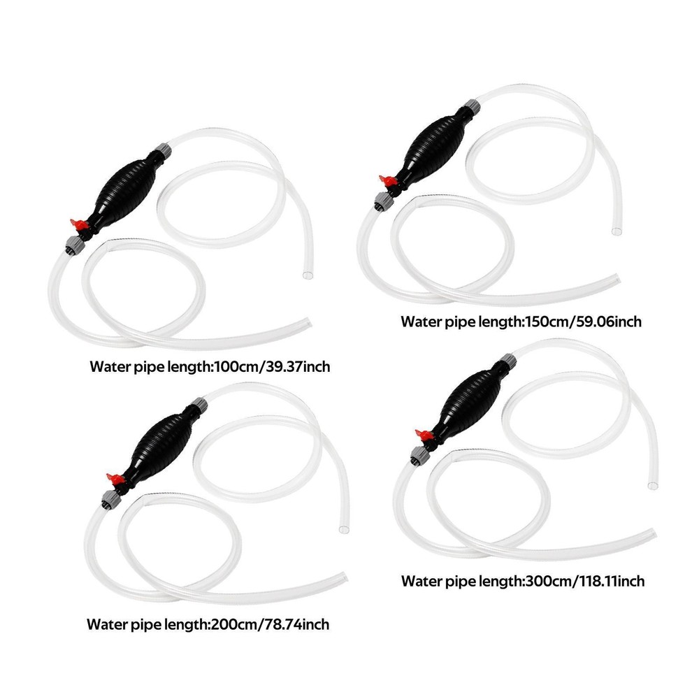 Fuel Transfer Pump with Long Hose Siphon Pump
