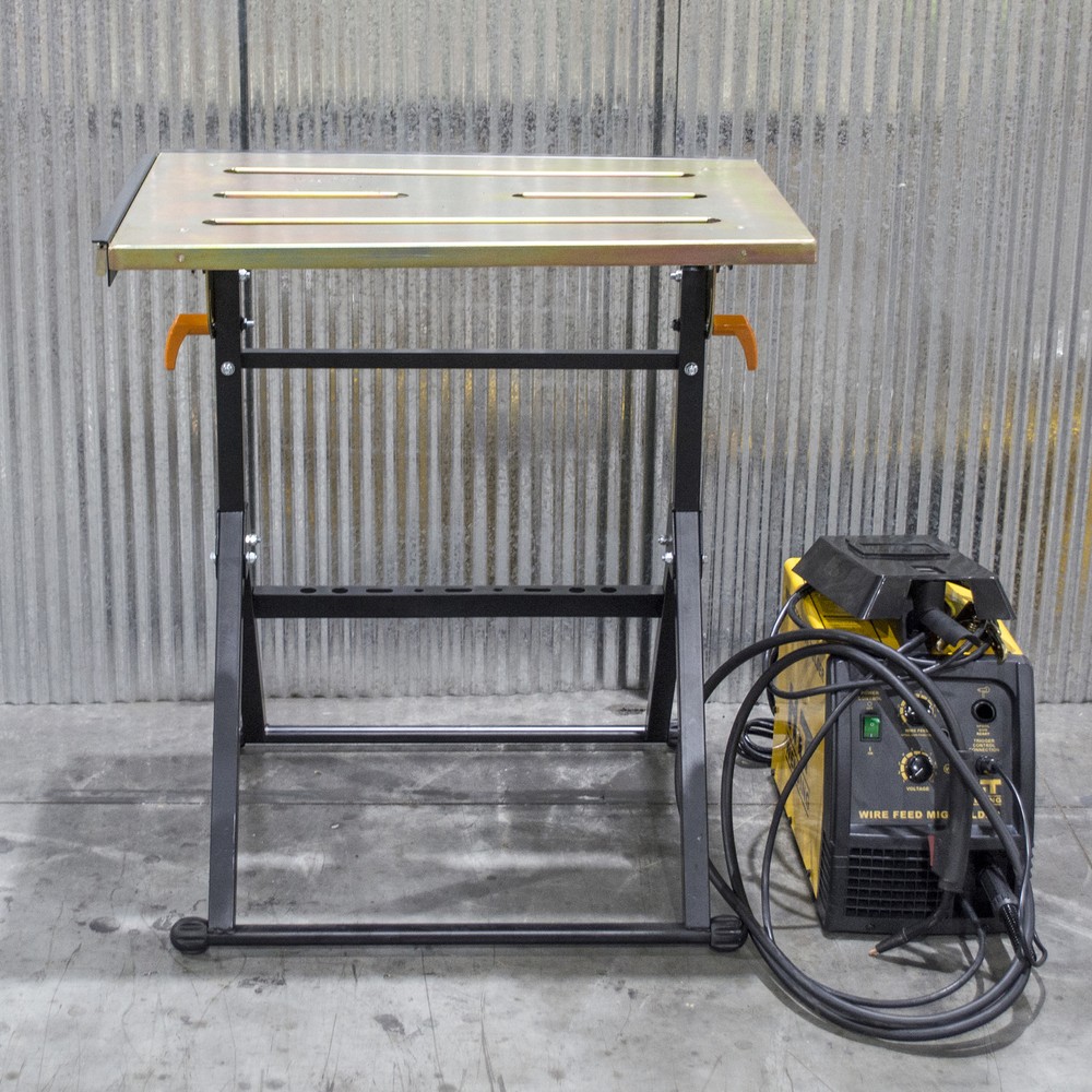 HIT WDTB Adjustable Flameproof Steel Welding Table