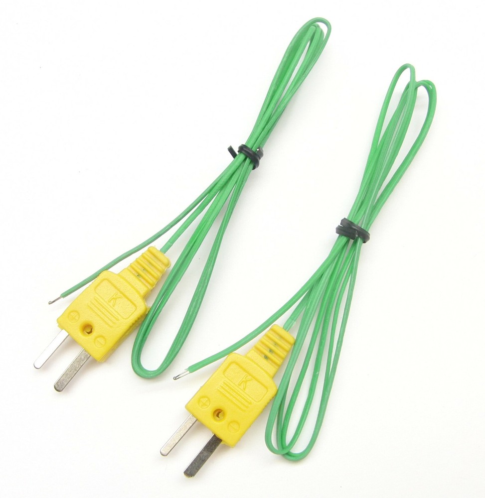 K-Type Thermocouple Wire for Digital Thermometer Temperature Sensor Probe TC1 2p