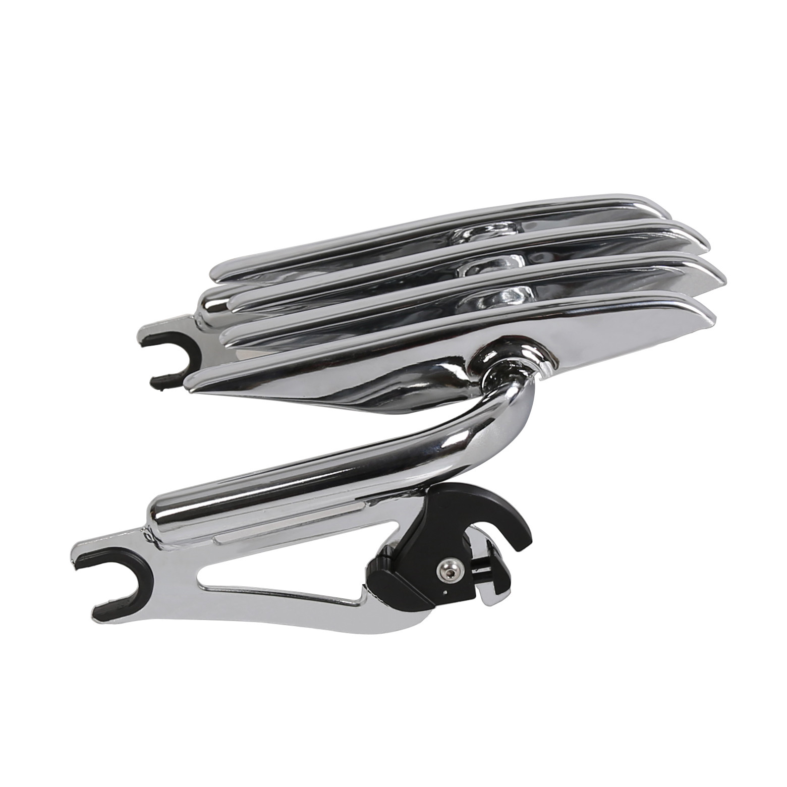 Chrome Stealth Luggage Rack For Harley Touring Street Glide Road King 2009-2023