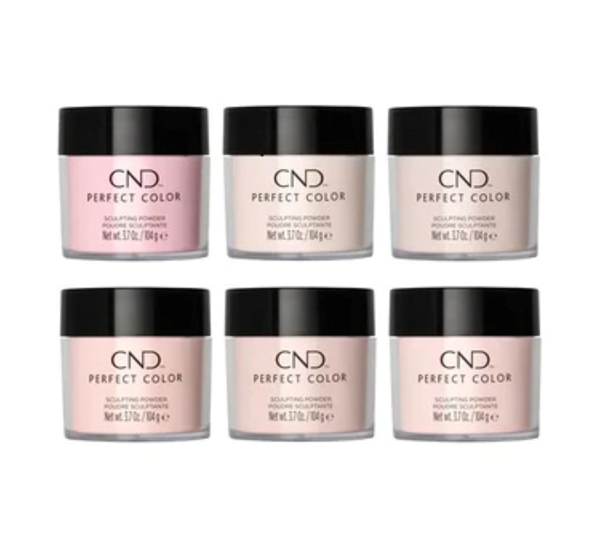 CND Perfect Color Sculpting Powder 3.7 oz - Choose Color " Fresh Jars"