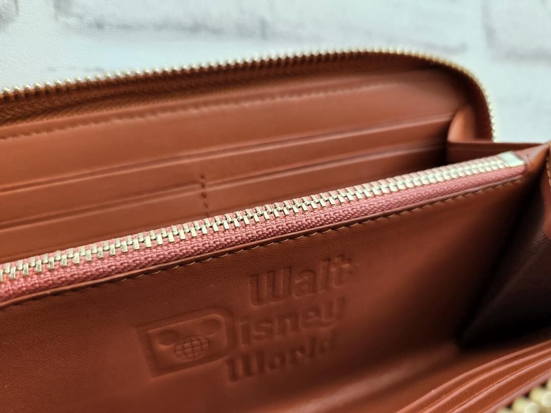 Coach C8578 Disney Parks 50th Mickey Mouse Friends Wallet OUTLET Leather Withbox