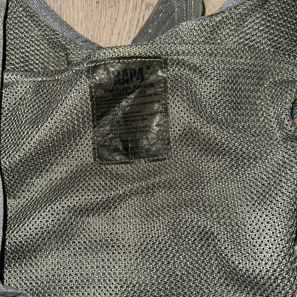 RAP4 Tactical Paintball Vest Multiple Pouch Compartments Adjustable