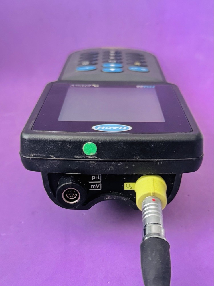 Hach HQ20 Portable Dissolved Oxygen/pH Meter With Probe WORKING