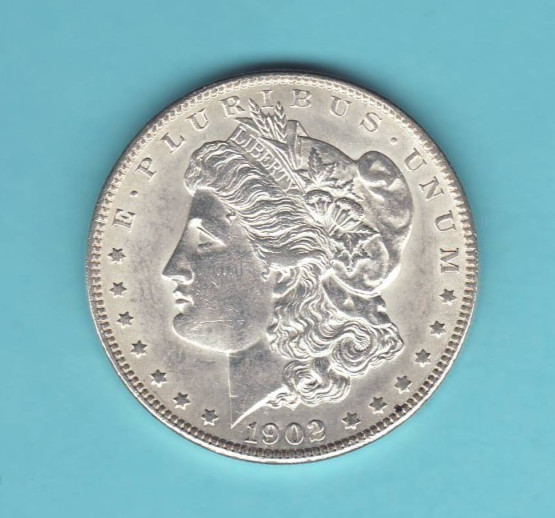 1902 O  MORGAN DOLLAR   EF/AU