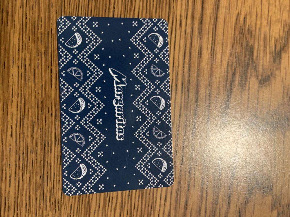 Margaritas gift card