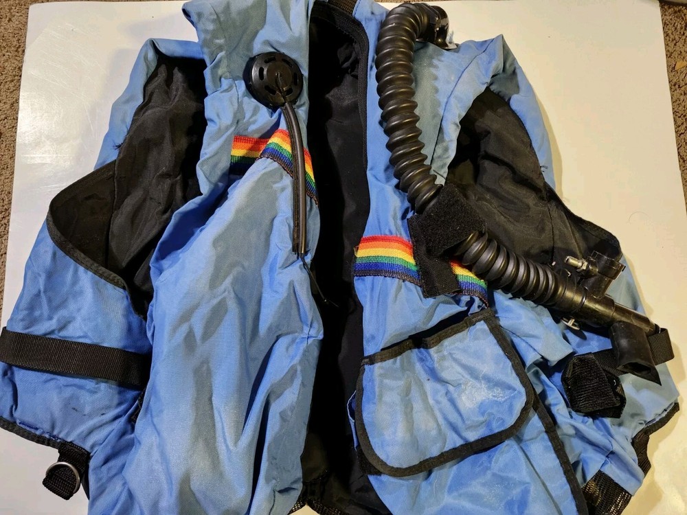 Seatec Buoyancy Control Jacket SCUBA diving blue BCD