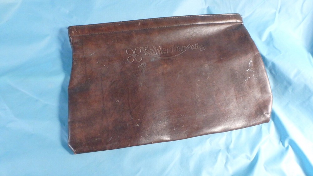 Kahlenberg Horn Leatherette Briefcase USED