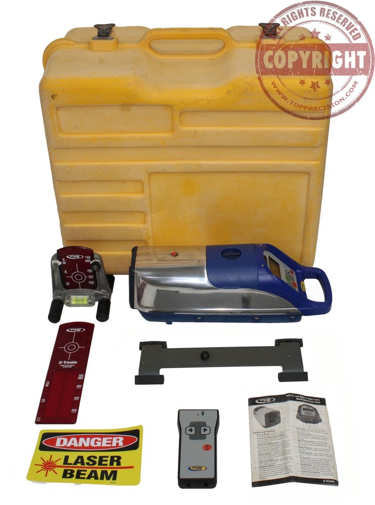 SPECTRA PRECISION DG711 PIPE LASER LEVEL,DIALGRADE,TRIMBLE,TOPCON,AGL,TRANSIT