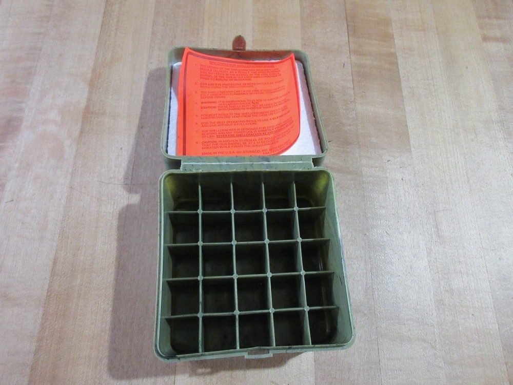 Stoneco Inc Empty Shotshell Box Shell Cracker Farm Use 12 ga