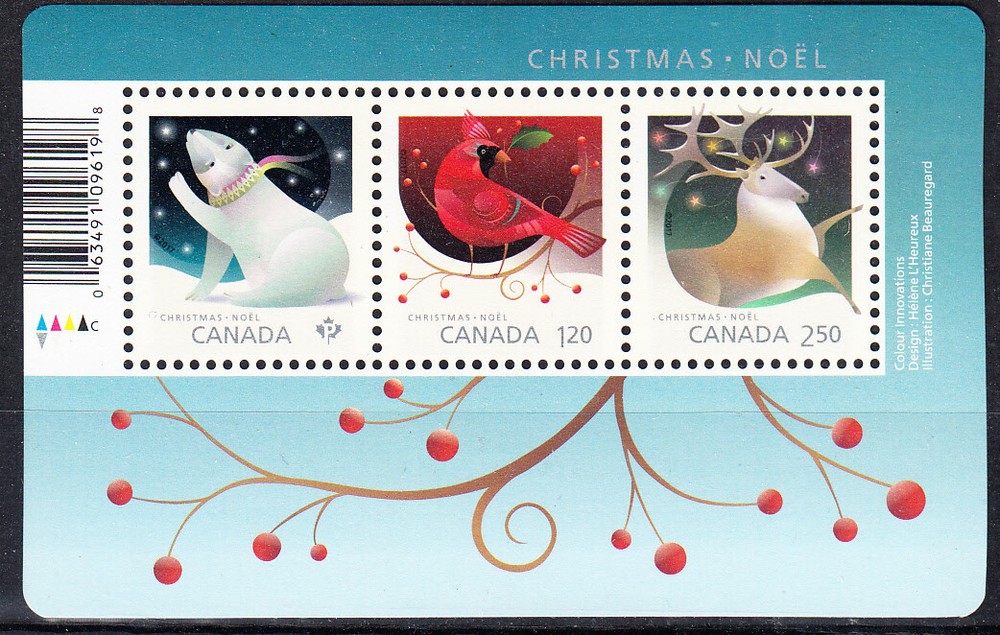 W CANADA 3045 CHRISTMAS MADONNA AND CHILD