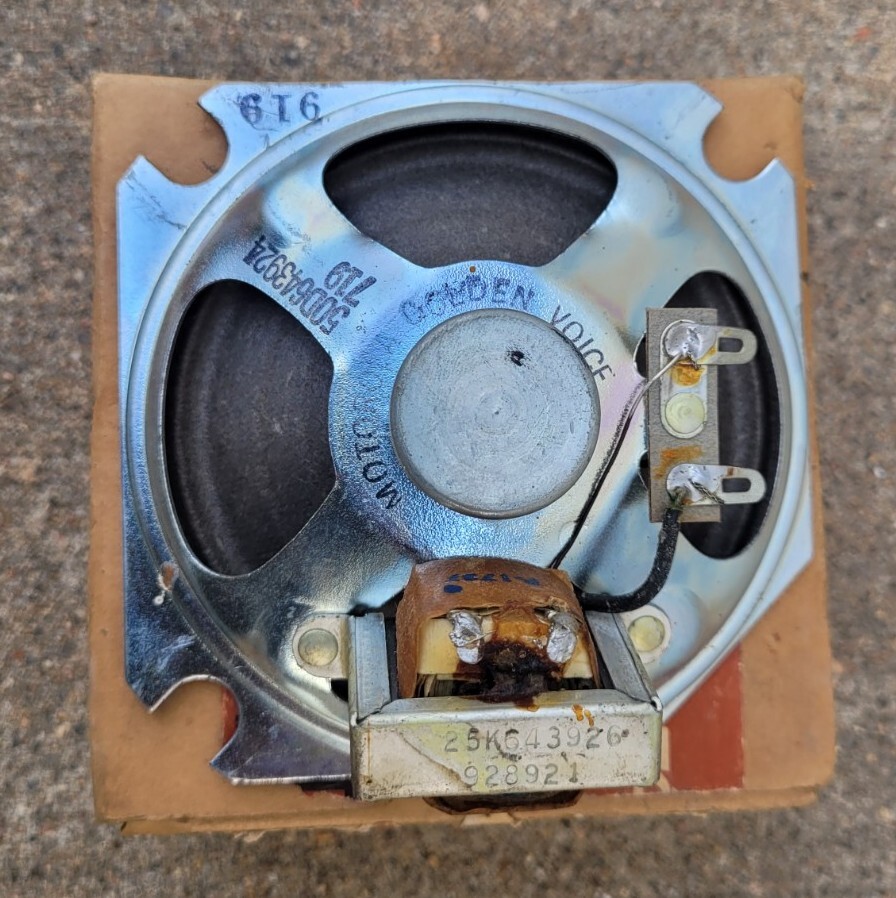 Vintage NOS Motorola Speaker 50D643924