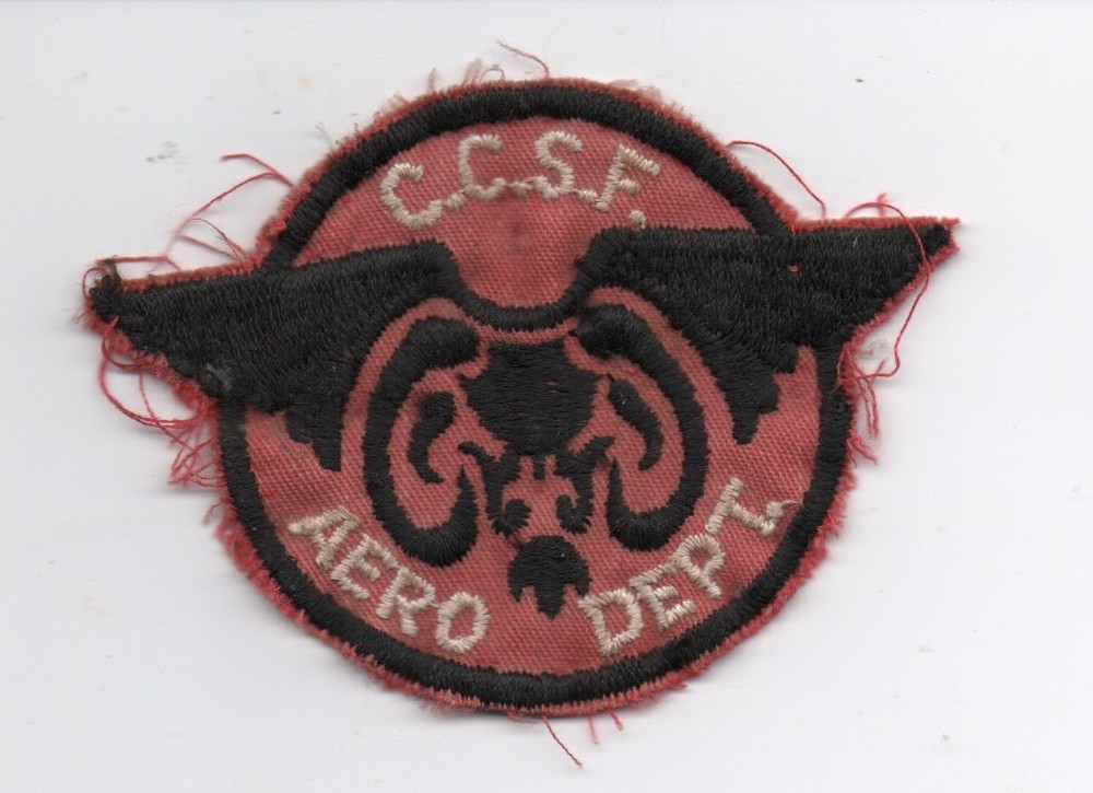 Old C.C.S.F. Aero Department Patch