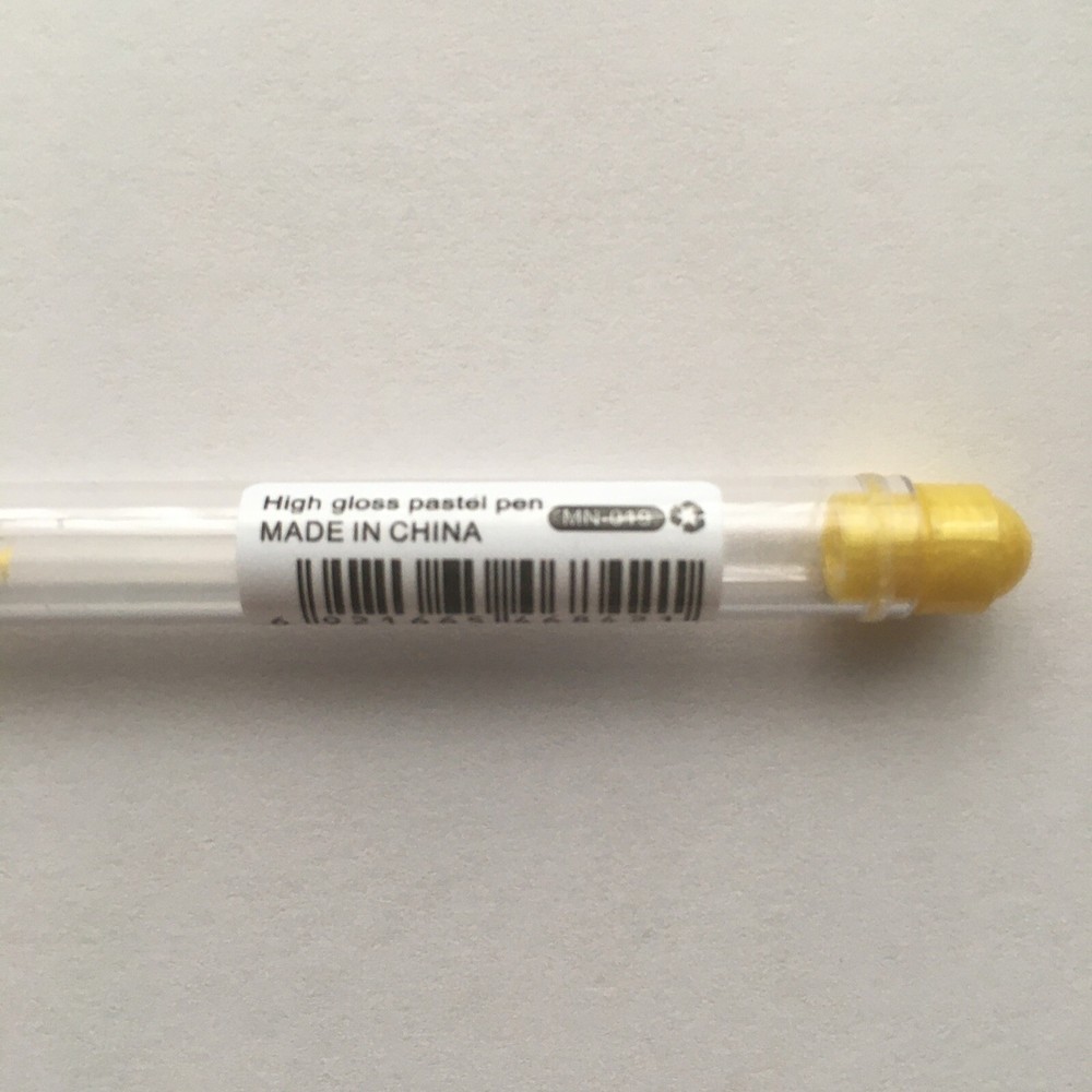 Silver, Gold, White Gel Pens, See Description.