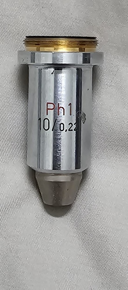 ZEISS 55184314 MICROSCOPE PH1 10 / .22 OBJECTIVE