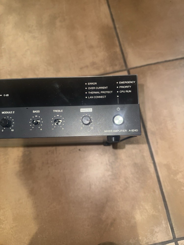 TOA Electronics A-824D 8-Input Digital Mixer/Amplifier, 240W