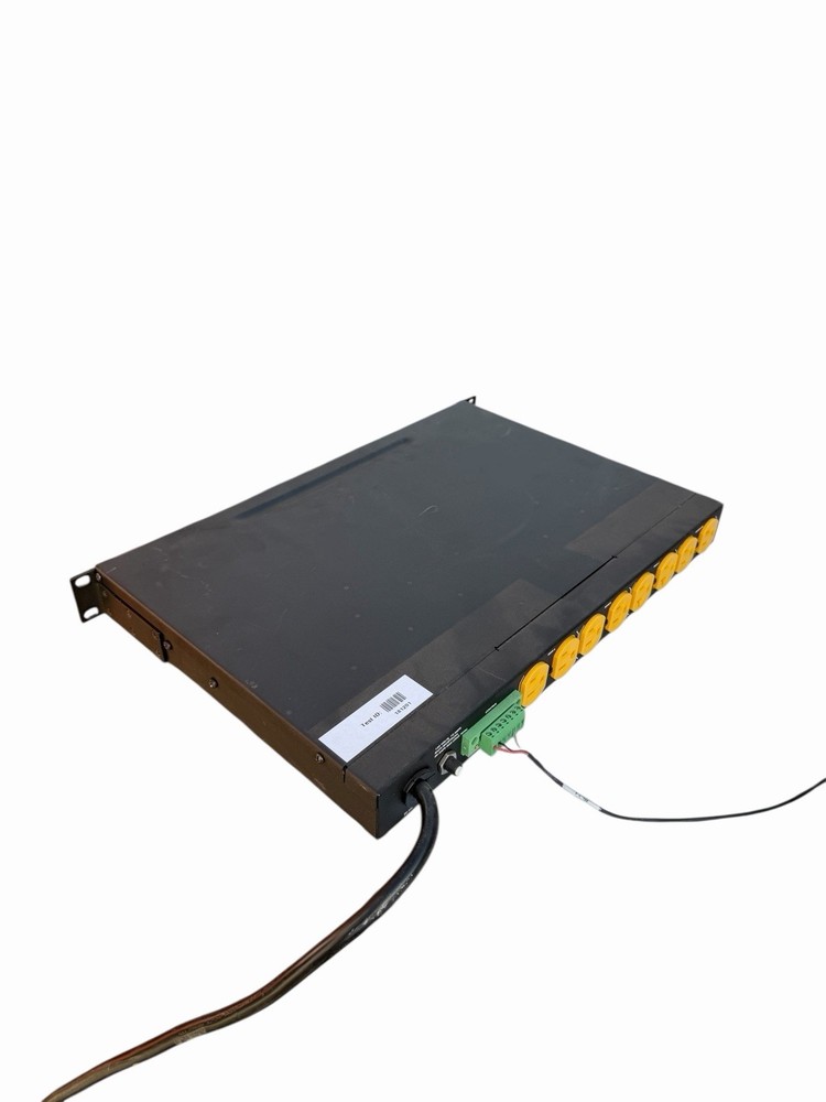 SurgeX SEQ-1U Programmable Sequencer Surge Eliminator 120V/20A Remote Key Lock