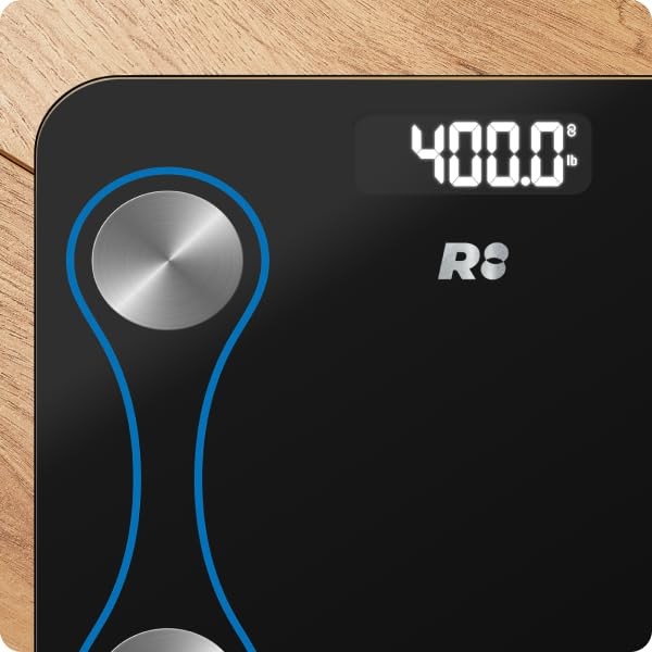 COUNTO Smart Bluetooth Body Composition Scale - Body Fat, BMI, Weight with App