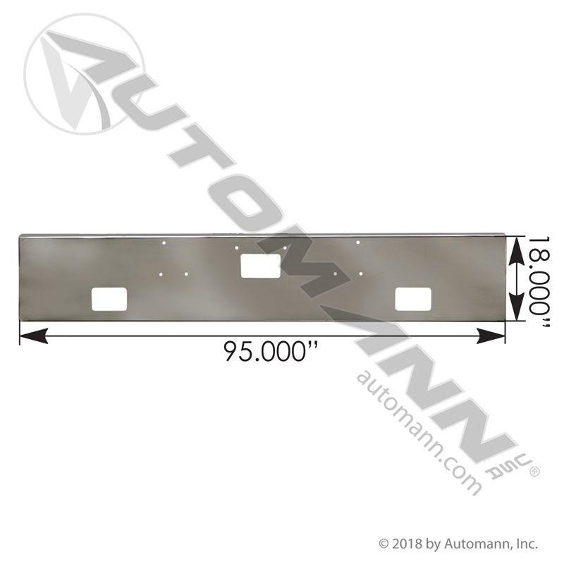 For PETERBILT 379 1987-2007 BUMPER ,  MN