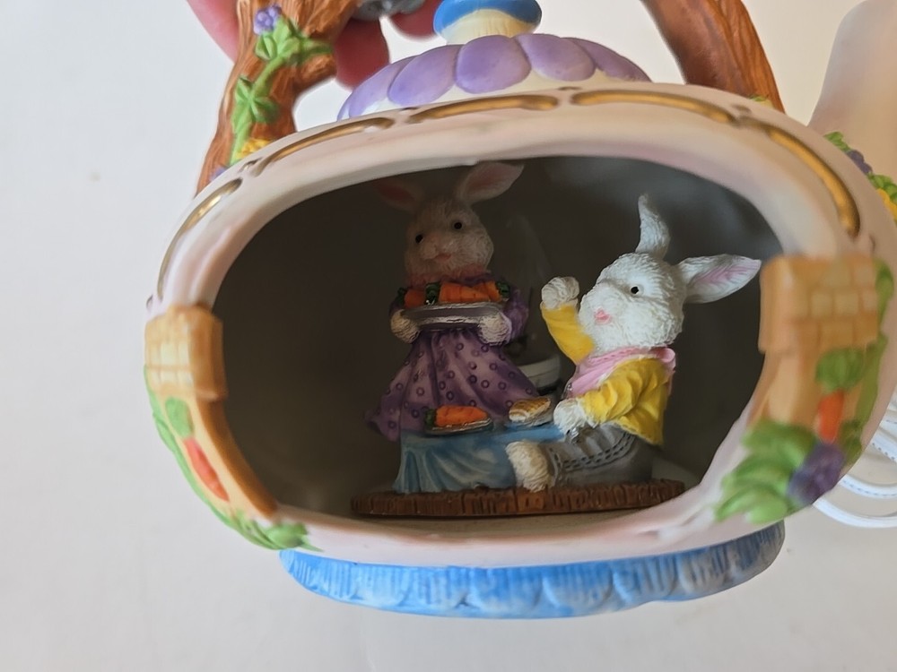 Bunny Rabbit Tea Pot Night Light