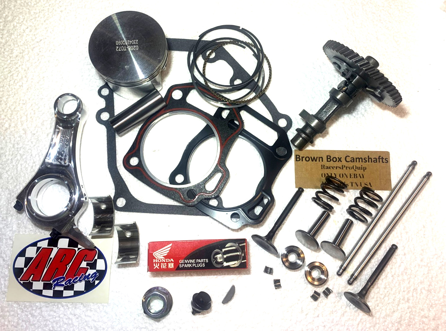 Predator 212 Hemi Hi-Rev F1 Titanium 275 BrownBoxCams ARC Billet Rod Kit