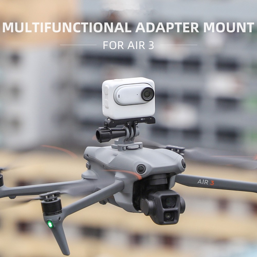 For DJI Air 3 Drone Accessories Action Camera Adapter Mount Connection Bracket