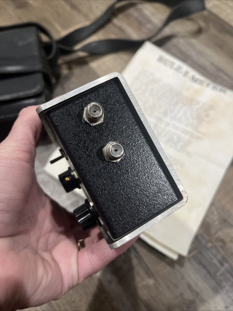 Bulz-I-Meter V Satellite Dish Alignment Meter And Caring Case BinC