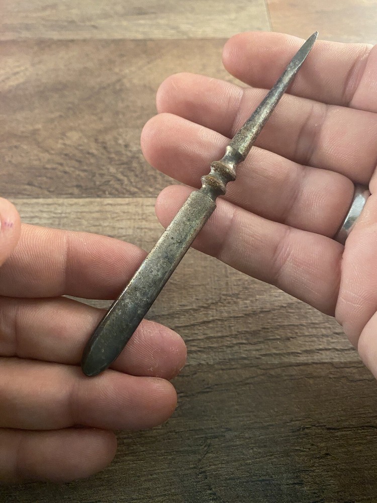 1847 Rogers Bros Nut Pick Silverplated Plain Unknown Pattern