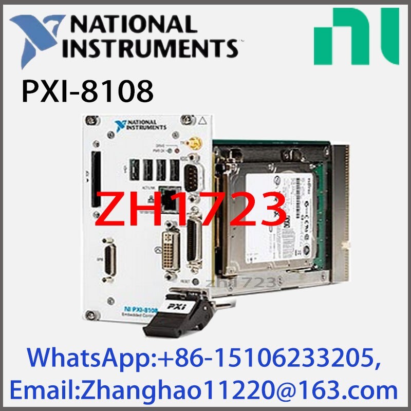 NI PXI-8108, 2.53 GHz Dual-Core Processor, PXI Controller function is make sure