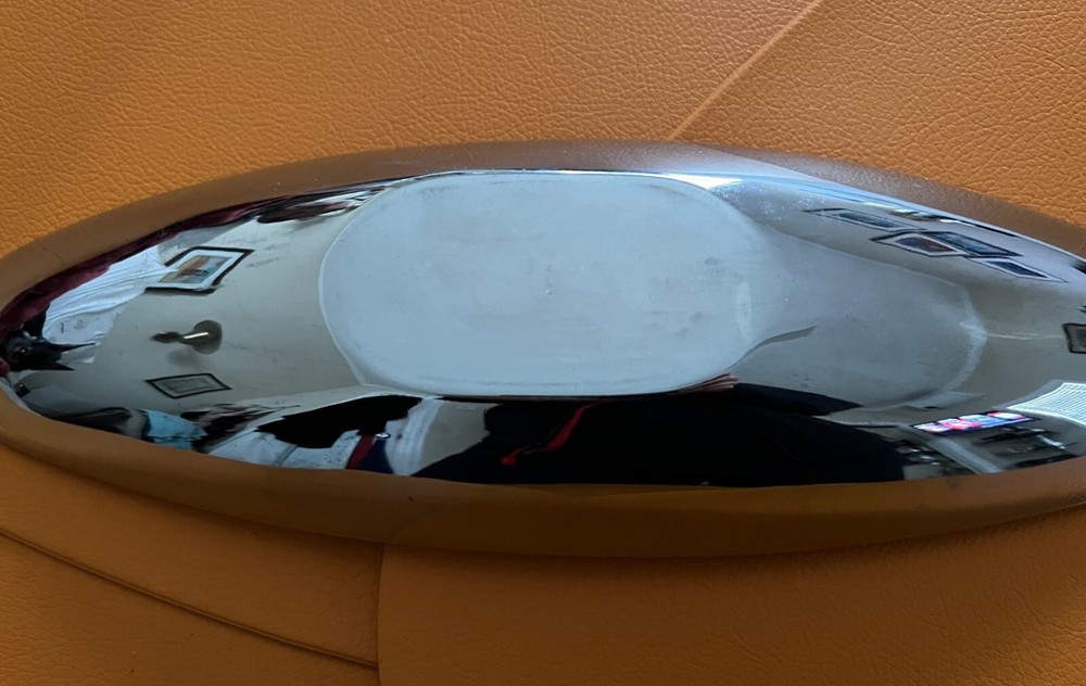 Serving Tray in Silver - Oblong - Retro Feel To It