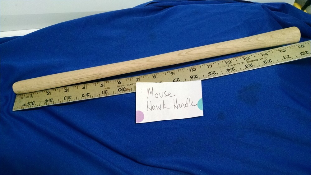 REPLACEMENT MOUSE HAWK LADIES Tomahawk Handle 16" RENDEZVOUS POW WOW REENACTORS