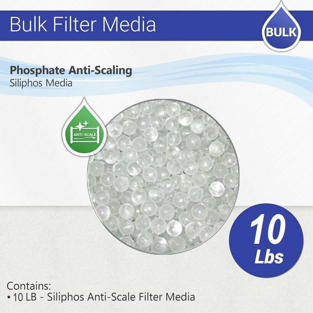 SLOW PHOS Slowly Dissolving Polyphosphate Beads Filter Media 5-Pound Bag -10 Lbs