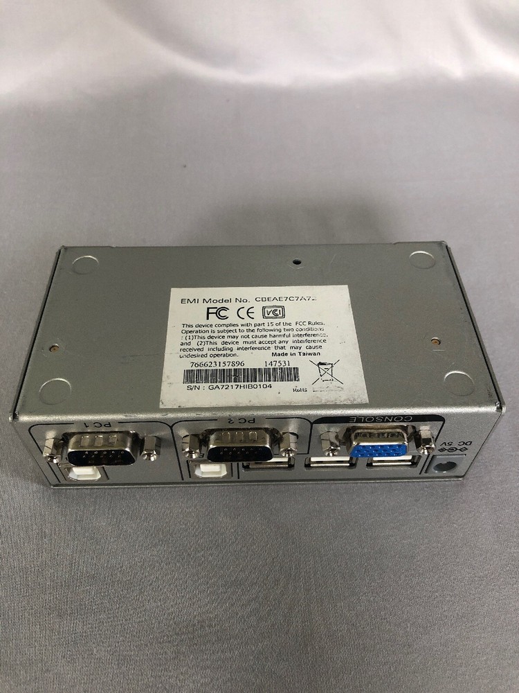 Intellinet Network Solutions 2 Port USB KVM CBEAE7C7A72
