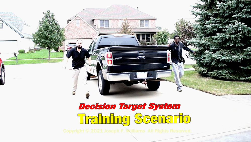 Decision Target System Vol 2 - Dry Fire Laser Training System - 90 Scenarios