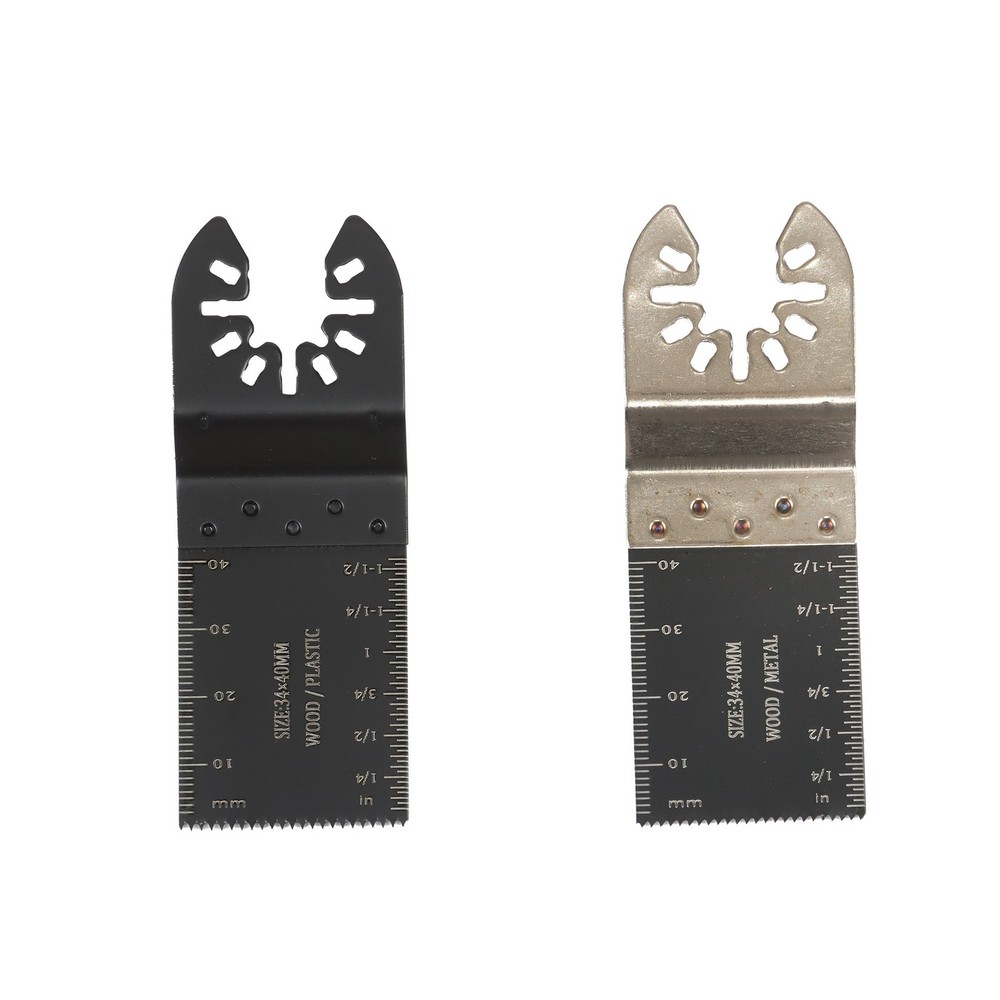 35 Pieces Multitool Blades Kit Universal Oscillating Saw Blades Combination
