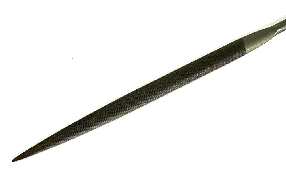 5-1/2" #2 CUT MEDIUM HALF ROUND NEEDLE FILE SWISS PATTERN NICHOLSON 37451