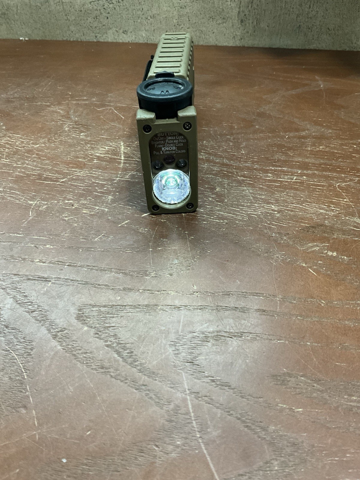 STREAMLIGHT MILITARY SIDEWINDER TACTICAL FLASHLIGHT RED/WHITE/BLUE/IR COYOTE TAN