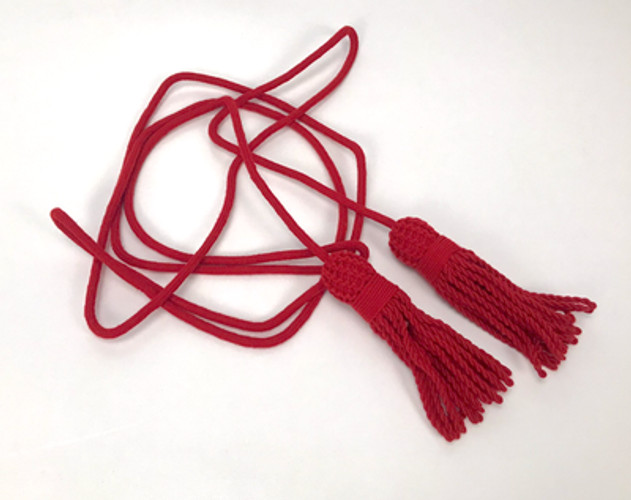 Red Wool Bugle, Flag, or Bagpipe Cord